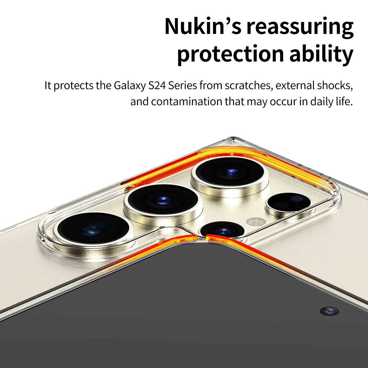 Galaxy S24 Ultra Araree Nukin Case - Clear - Tashqila Galaxy S24 Ultra Araree Nukin Case - Clear - Tashqila